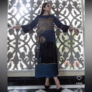 LULUSAR PAKISTANI SEMI FORMAL DRESS